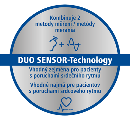 Logo technológie Duo Sensor