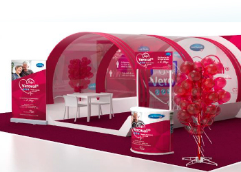 Evento Veroval en plaza Castilla