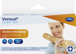 Veroval Selbst-Test "Gluten-Intoleranz" Verpackung
