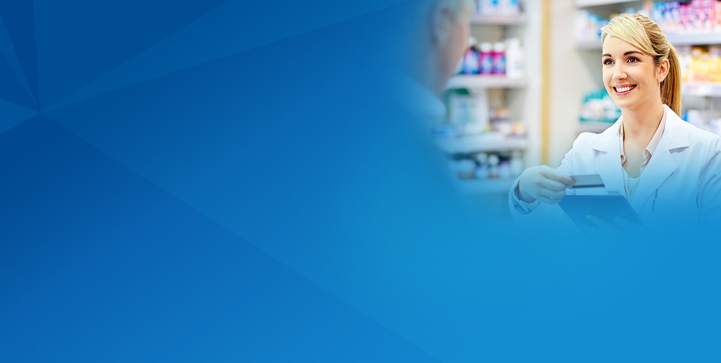 Immagine prisma con farmacista