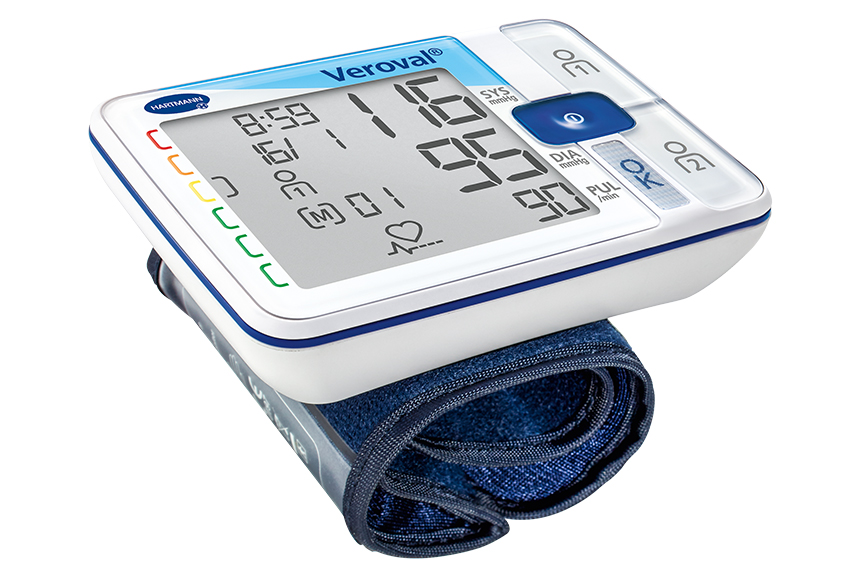 Wristband blood pressure watch hot sale