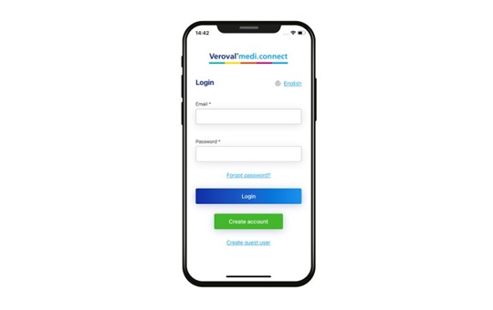 Veroval medi.connect app