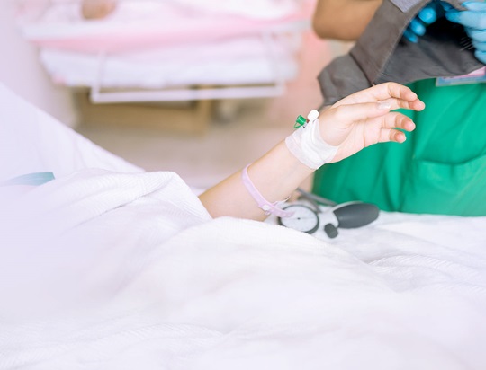 Infection from peripheral venous catheterisation can threaten healing process