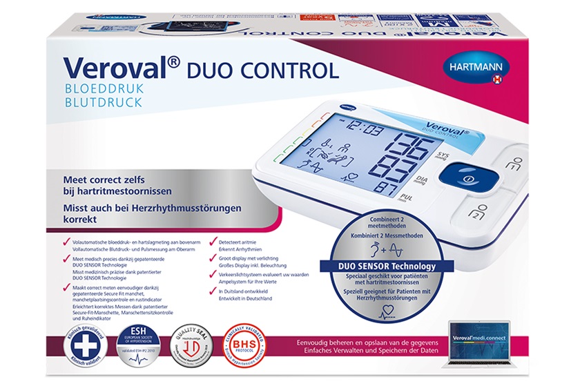 Veroval® duo control bovenarmbloeddrukmeter - Packshot