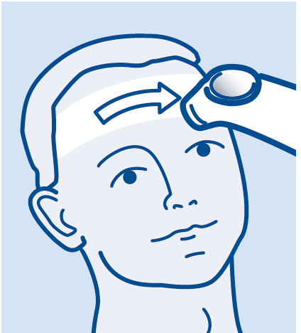 Измерване на температура на челото